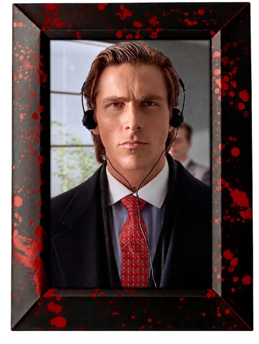 VINTAGE christian bale american psycho horror Goth 90s Retro Horror Crime